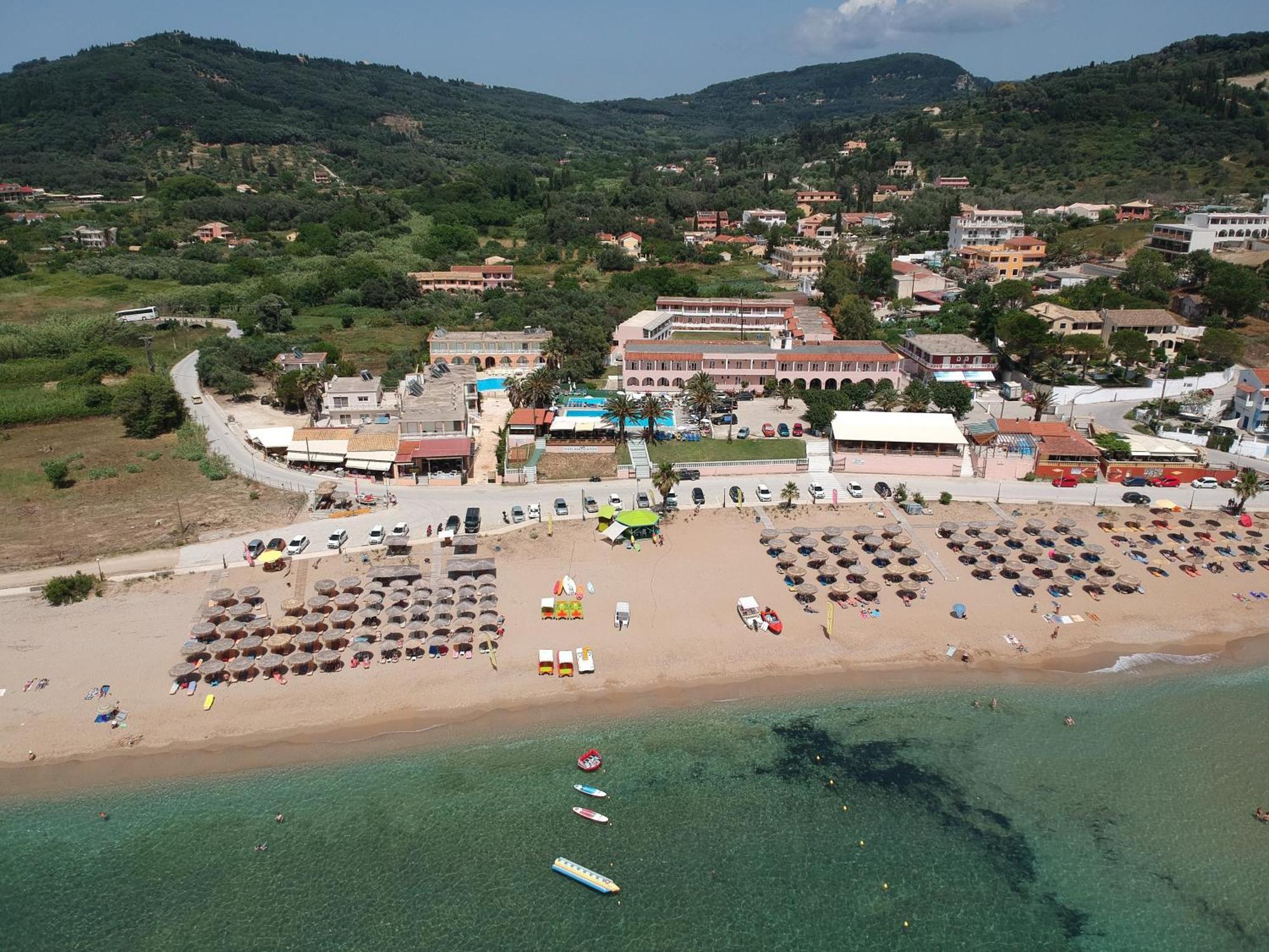 Alkyon Beach Hotel Agios Georgios Pagon Extérieur photo